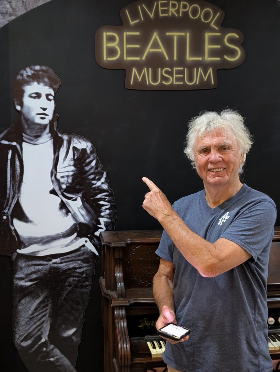 Great having comedian Stan Boardman at the Liverpool Beatles Museum- Mathew Street. It’s where the coolest things happen. #liverpoolbeatlesmuseum #Mathewstreef #Liverpool #Stanboardman