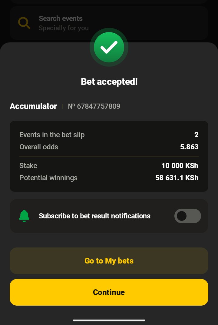 benard_900's tweet image. 🔥🔥corners
5 odds ✅✅🔥
We are Winning this 🥳🎉
Rush before it starts 

𝐁𝐨𝐨𝐤𝐢𝐧𝐠 𝐂𝐨𝐝𝐞 📲 BTXT3

𝐑𝐞𝐠𝐢𝐬𝐭𝐞𝐫 𝐀𝐟𝐫𝐨𝐩𝐚𝐫𝐢 📲 tinyurl.com/3ept46fu

App link 📲 tinyurl.com/59am5tyb
𝐏𝐫𝐨𝐦𝐨𝐜𝐨𝐝𝐞  📲 BENJR

*Stake high here*

*NO CHANCE OF LOOSING*