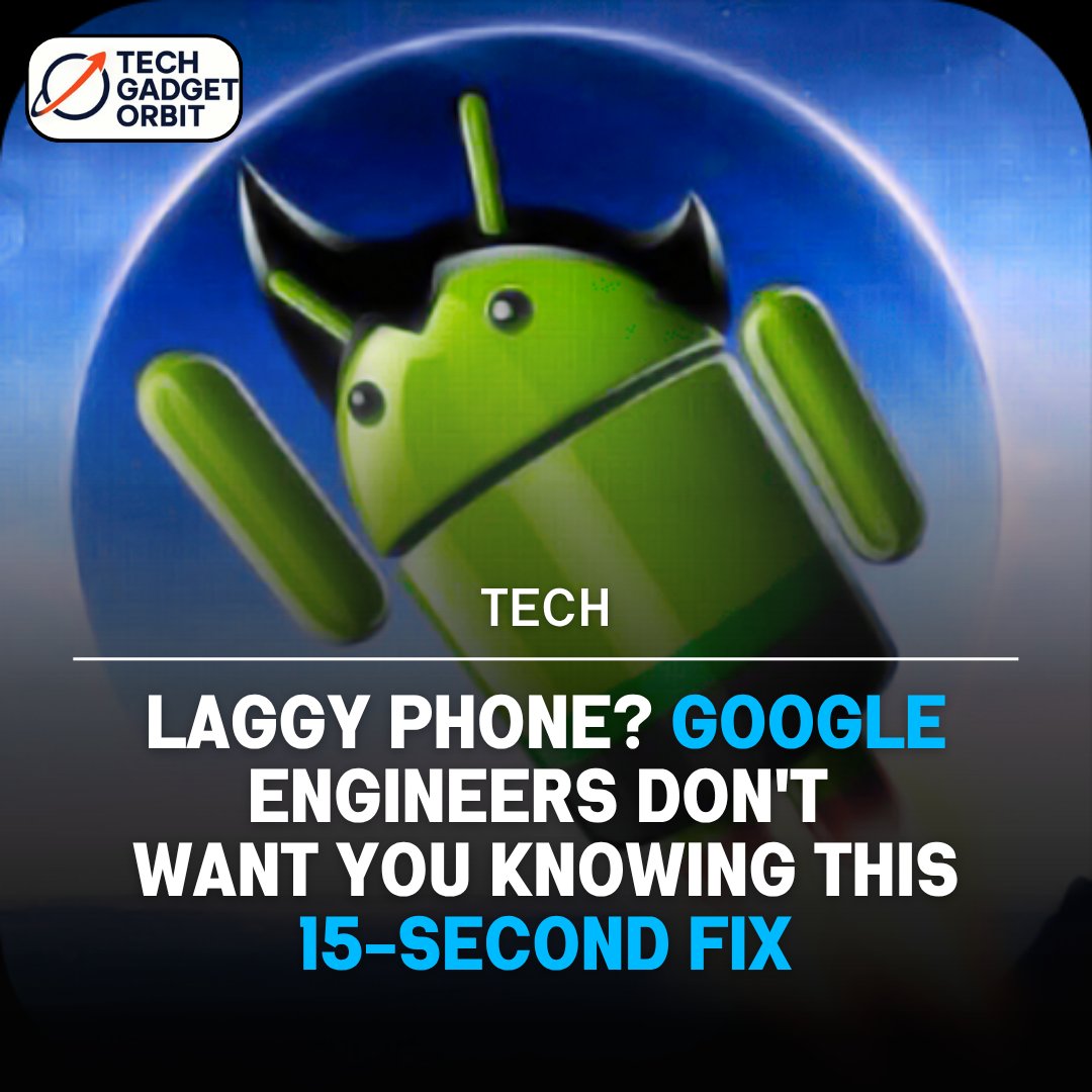 TechGadgetOrbit's tweet image. 🚀 Boost your Android's speed by 70% in 15 SECONDS!
techgadgetorbit.com/ultimate-andro…
📊 Proven results:
App launches 57% faster
Saves 45 mins/day for delivery drivers
Works on $80-$1,800 phones
Try it & reply with your results! #AndroidHack #SpeedBoost