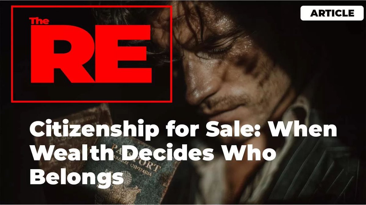 TheTruthProjec6's tweet image. The EB-5 program lets you buy your way into America—if you’re rich enough.
And while the wealthy get welcomed, working-class immigrants get detained.the-truth-project.com/citizenship-fo…
#CitizenshipForSale #PolicyByDesign #ClassPrivilege