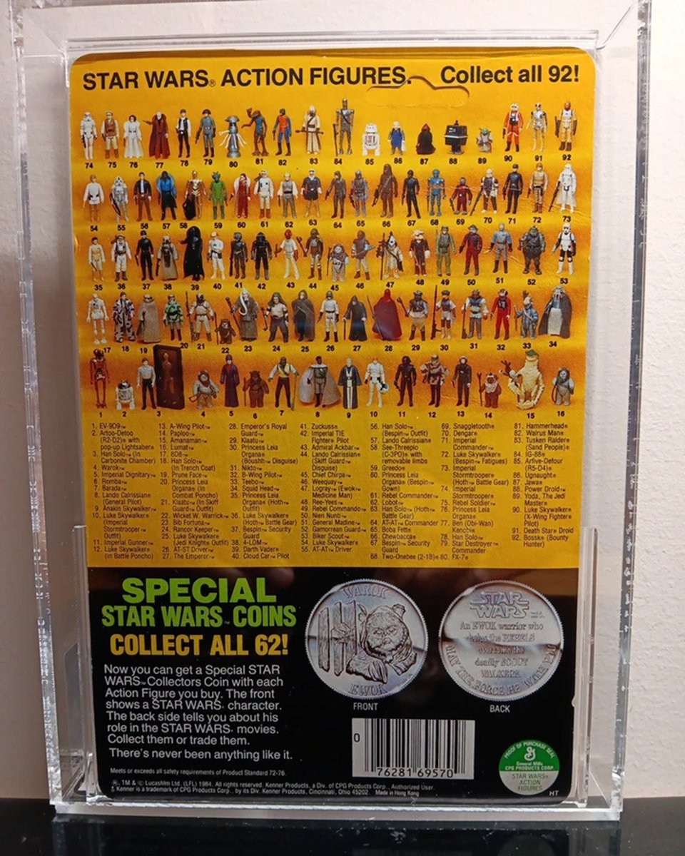 PadawanCollects's tweet image. Ben (Obi-Wan) Kenobi - Released in 1978 by Kenner and Palitoy on the 12A cardbacks. Shown: 1985 POTF 92 Back
#actionfigures