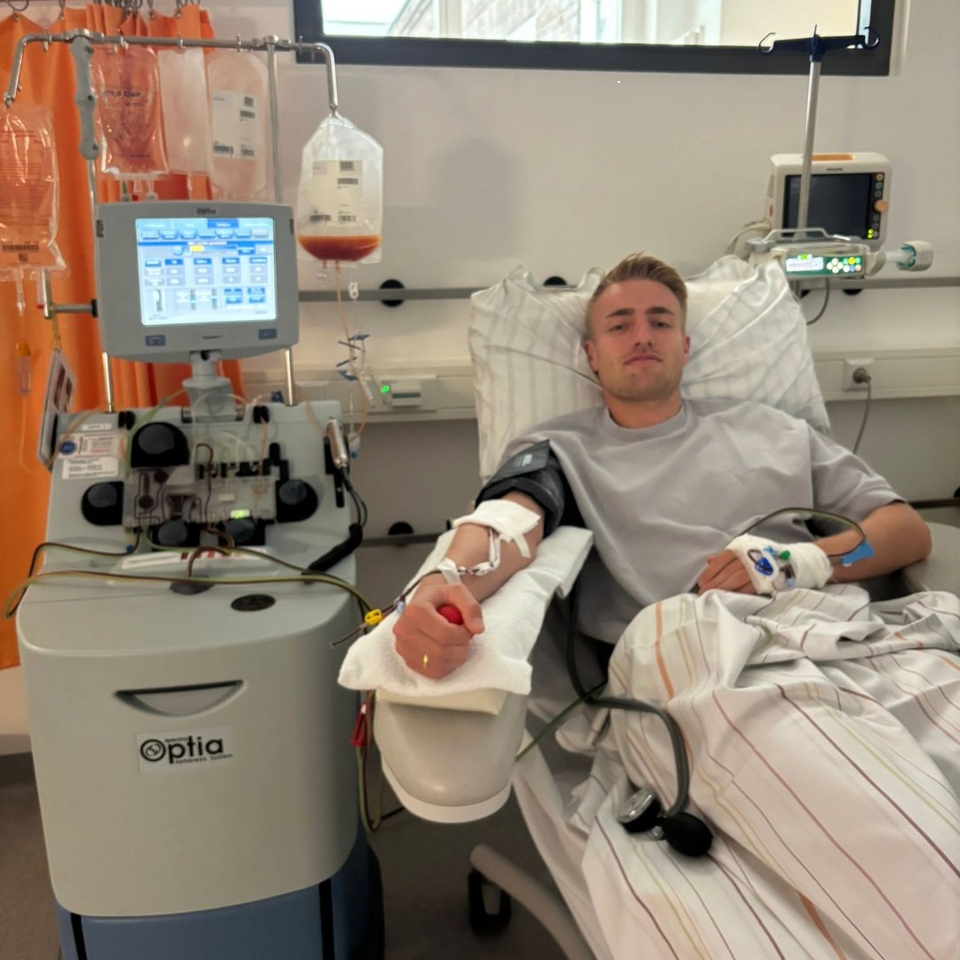 VfL-Profi Fridolin Wagner verbrachte seinen freien Tag am Montag auf besondere Art und Weise. So wurde der 27-Jährige als potenzieller Stammzellenspender ausgewählt und unterzog sich dem nötigen Eingriff heute in Leipzig.

➡️ vfl.de/wagner-stammze… 

#vfl1899