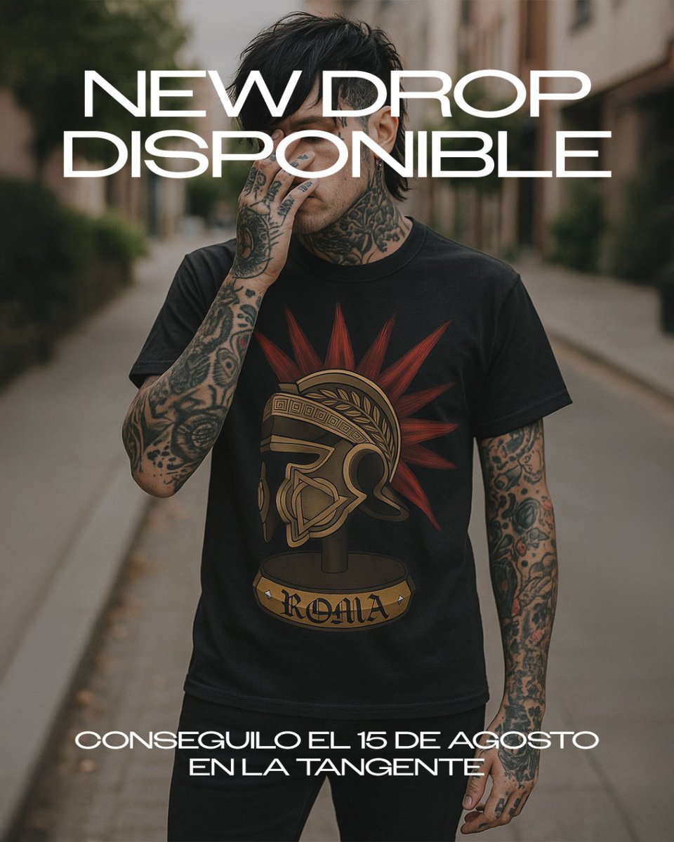 OFICIALROMA's tweet image. 🔥 Nuevo Merch EXCLUSIVO show LA TANGENTE! ⚡

Se viene este nuevo drop que solamente van a poder conseguir en nuestro único show en Capital Federal el viernes 15 de agosto en La Tangente 📍🗓️