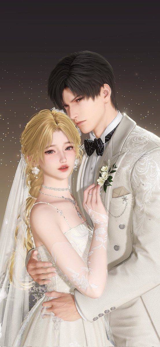lishenaked's tweet image. 💍🤍
