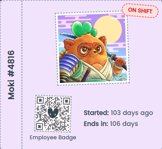 Runi207's tweet image. How many days are your #moki locked up? Post and share your longest locked Moki.
@Moku_HQ @Ronin_Network @zentry @WokuWeekly