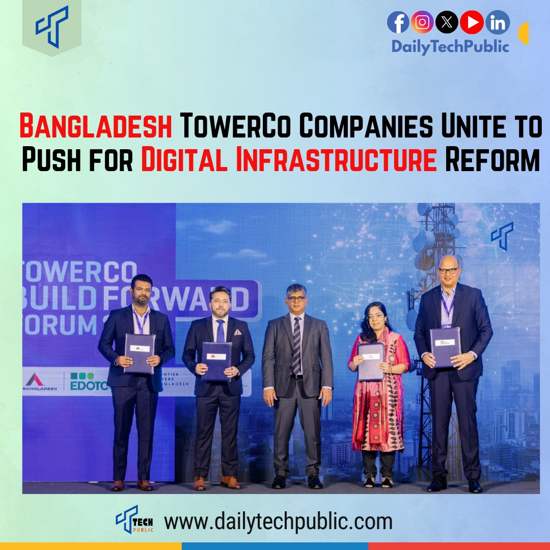 DailyTechPublic's tweet image. Companies pointed out several ongoing problems. These include battery theft from towers, delays in getting permits for new sites, and the need for cleaner energy solutions.  tinyurl.com/y276etyp #TechPublic