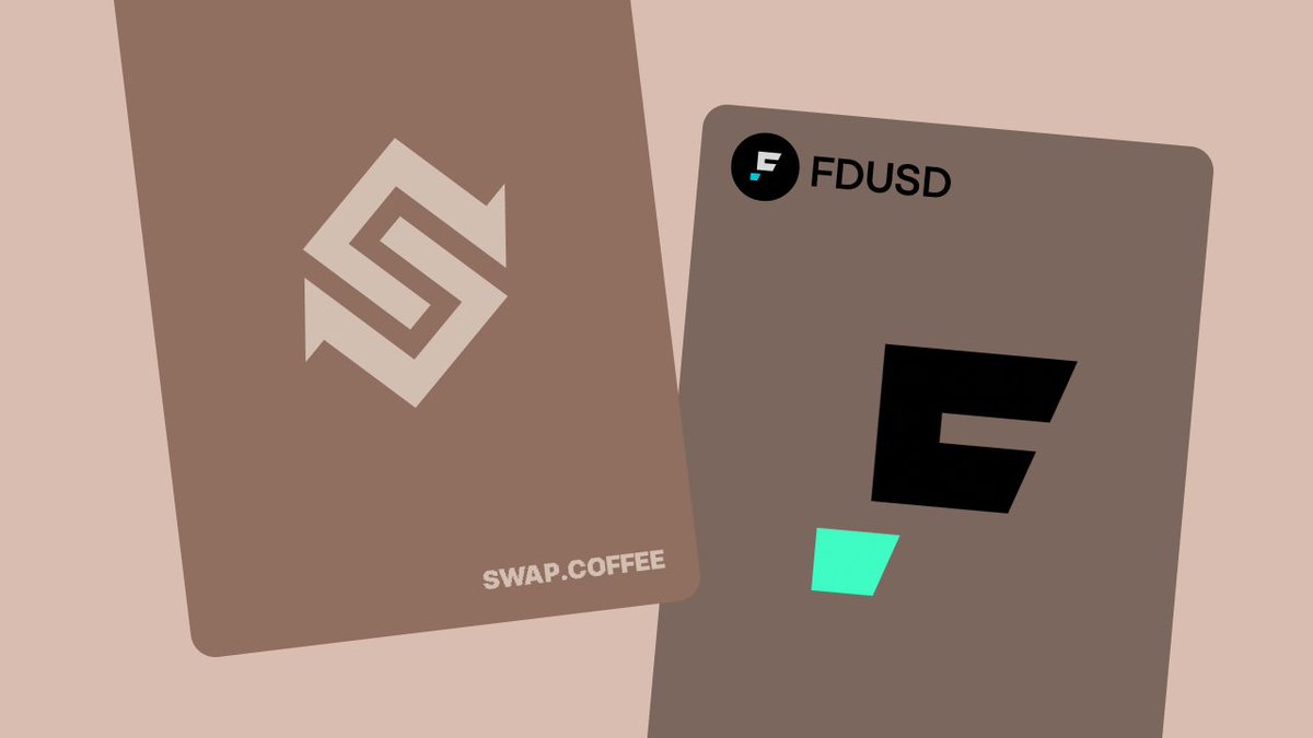 swap_coffee_ton's tweet image. FDUSD is now live on swap.coffee 🤘
You can now swap $FDUSD directly on
ℹ️ #FDUSD joins TON’s high-speed, scalable, and cost-efficient blockchain to meet the rising demand for accessible and multi-chain compatible stablecoin solutions. By…
