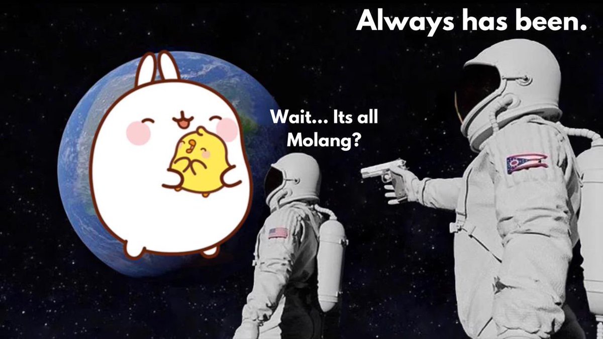 st1LLH1M's tweet image. $molang has always been that guy