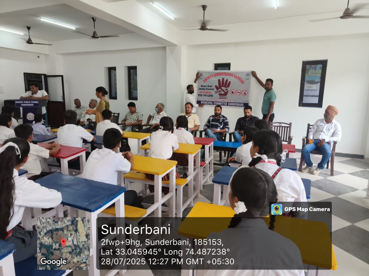 Information and PR , Rajouri (@diorajouri) on Twitter photo On the directions of DC #Rajouri, Abhishek Sharma, a series of impactful IEC events were held today across all 19 blocks & 5 ULBs to raise awareness on drug abuse and promote a drug-free society.
#NashaMuktBharat
<a href="/diprjk/">Information & PR, J&K</a> <a href="/dmrajouri/">District Admn Rajouri</a>
<a href="/Abhi1shrma/">Abhishek Sharma</a> <a href="/NitishRajora_/">Nitish Rajora</a> On the directions of DC #Rajouri, Abhishek Sharma, a series of impactful IEC events were held today across all 19 blocks & 5 ULBs to raise awareness on drug abuse and promote a drug-free society.
#NashaMuktBharat
<a href="/diprjk/">Information & PR, J&K</a> <a href="/dmrajouri/">District Admn Rajouri</a>
<a href="/Abhi1shrma/">Abhishek Sharma</a> <a href="/NitishRajora_/">Nitish Rajora</a>