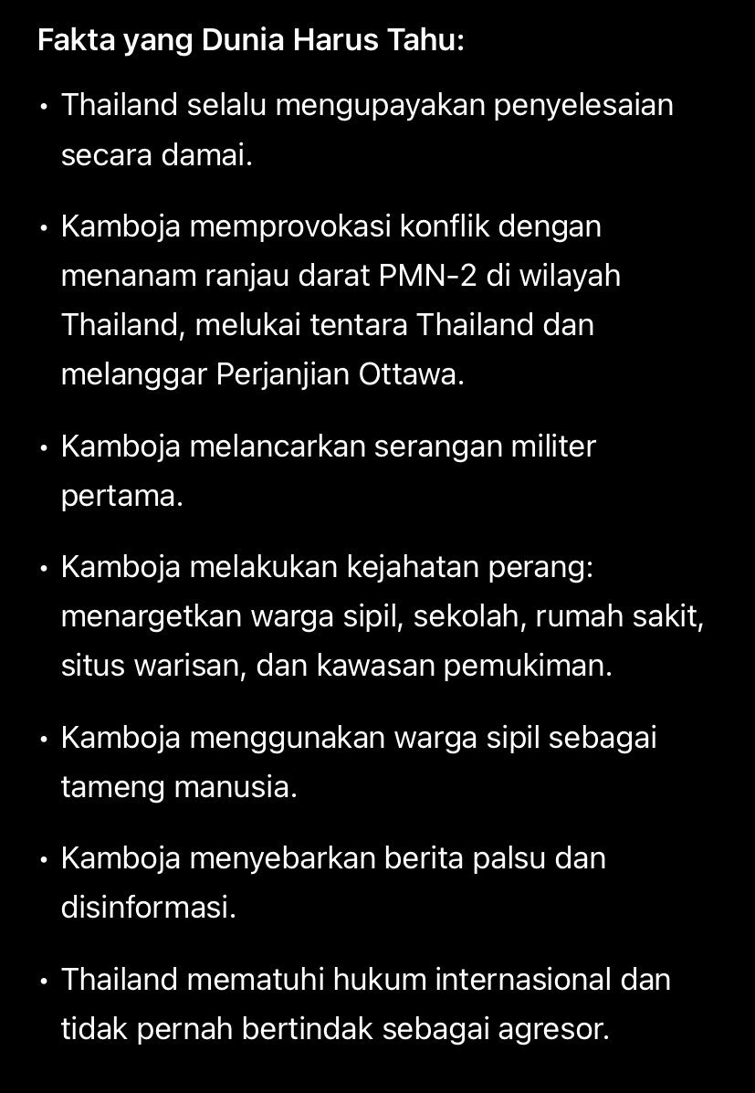 ForsnackFandom's tweet image. ช่วยกันโพสต์ แชร์ และใส่แท็กหน่อยค้าบ‼️
#TruthFromThailand
#ไทยกับกัมพูชา
#ไทยนี้รักสงบเเต่ถึงรบไม่ขลาด
#TruthFromThailand
#CambodiaOpenedFire
#hunsenwarcriminal