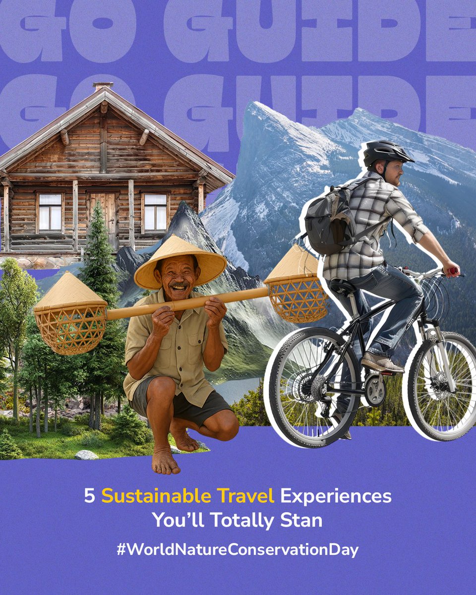 gostopsofficial's tweet image. Being a sustainable traveller isn’t just about saying no to plastic straws. It’s about the choices you make - from where you stay to what you eat.

#GoStops #GoMoreBeMore #LongWeekend #SoloTravel #Travel #Trip #Travelling #Adventures #India #Explore #Hostel #AffordableStay