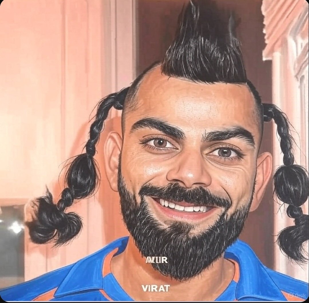 SRks_Shubhh1's tweet image. 4 stages of beard growth ft. Virat chokli