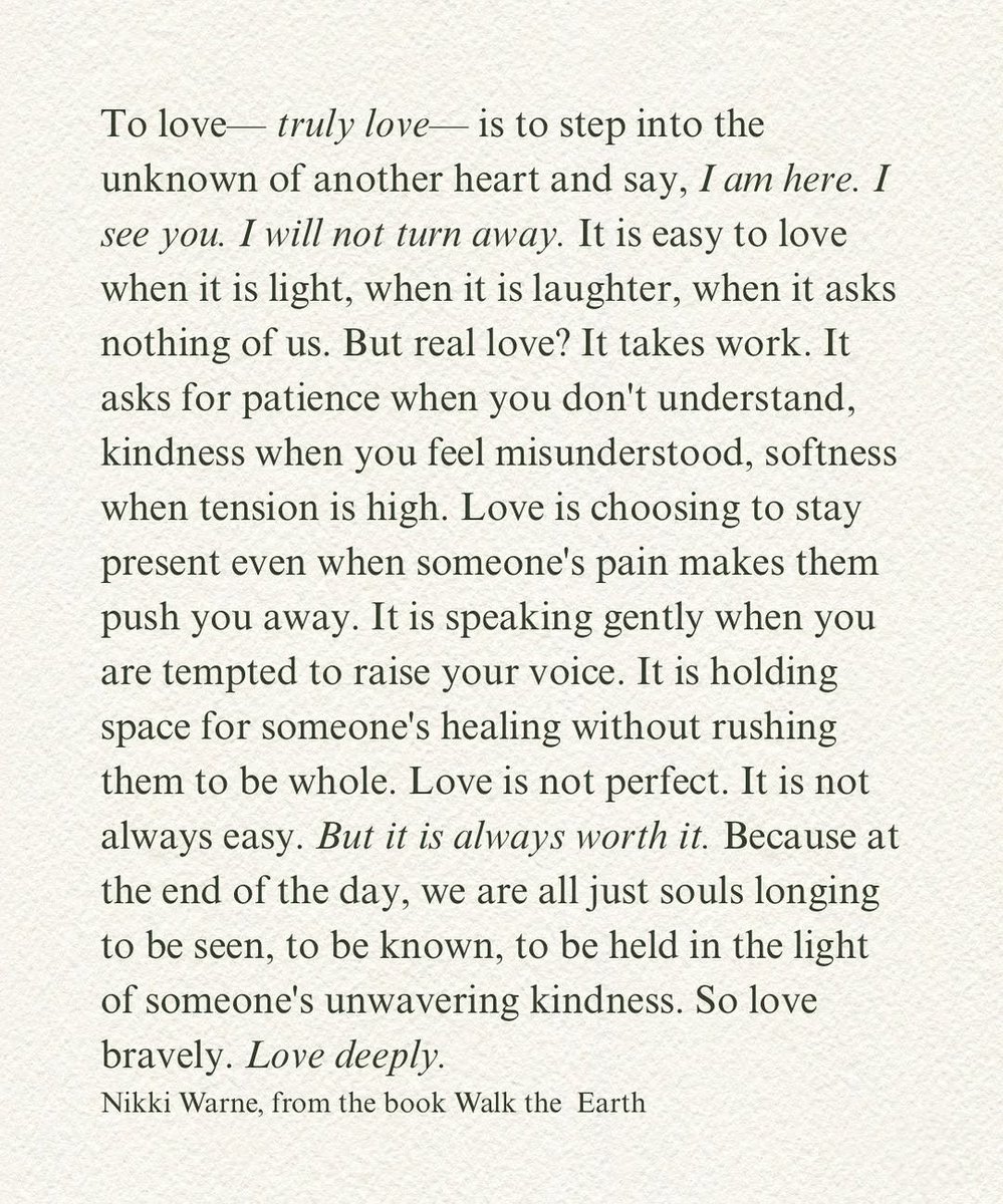 I’m not planning to ‘look’ for love again any time soon—or maybe ever—but if I do this is the goal even if I’ve fallen short of it every other time.