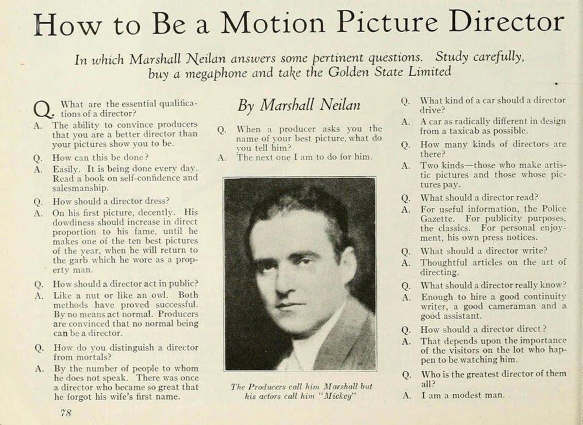 MarkShostrom's tweet image. Sending this to every director I've ever worked with. They've all been doing it wrong the whole time.