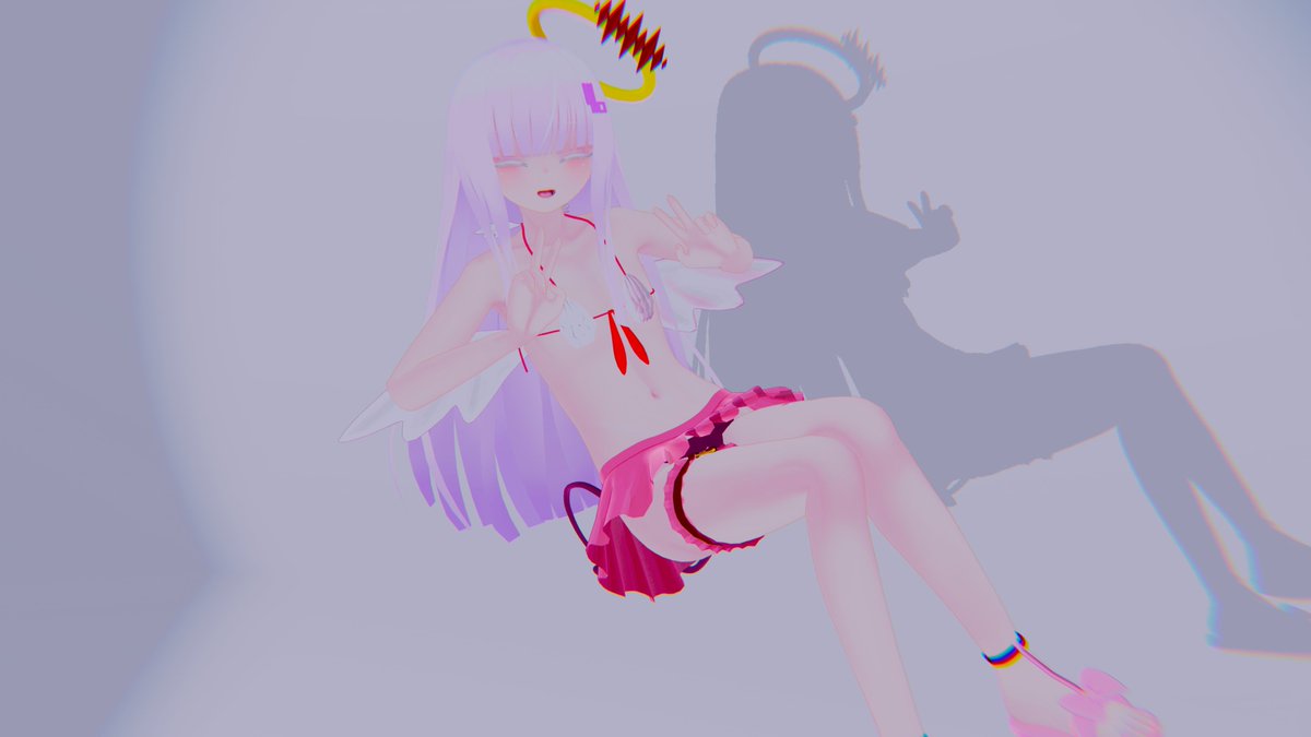 isekuto_v's tweet image. おはようございます　今週は魔女と水着です