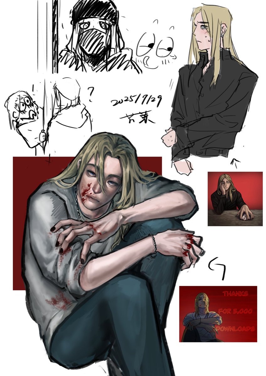 MAS_1329's tweet image. I want to draw him again😍
#chillingdevotion