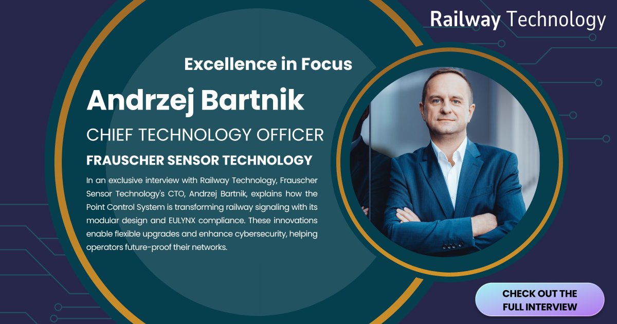 Chief Technology Officer (CTO) Andrzej Bartnik explains how <a href="/FrauscherSensor/">Frauscher</a> latest innovation, the Point Control System, is redefining railway signalling with its modular design, EULYNX compliance, and integrated predictive maintenance.

Read more - lnkd.in/eExZcaQf