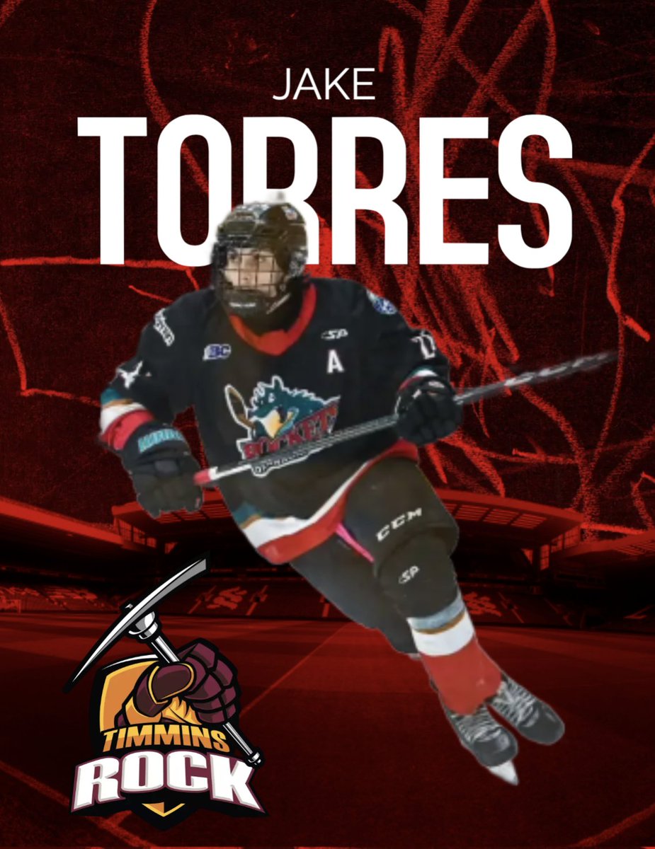 🚨 SIGNING ALERT 🚨
The TIMMINS ROCK are proud to announce the signing of Kelowna, BC native Jake Torres! 💥
Jake brings speed, skill, and grit to the Rock lineup, and we can’t wait to see him hit the ice in front of our amazing fans at the McIntyre Arena! 🏒🔥
#TimminsRock
