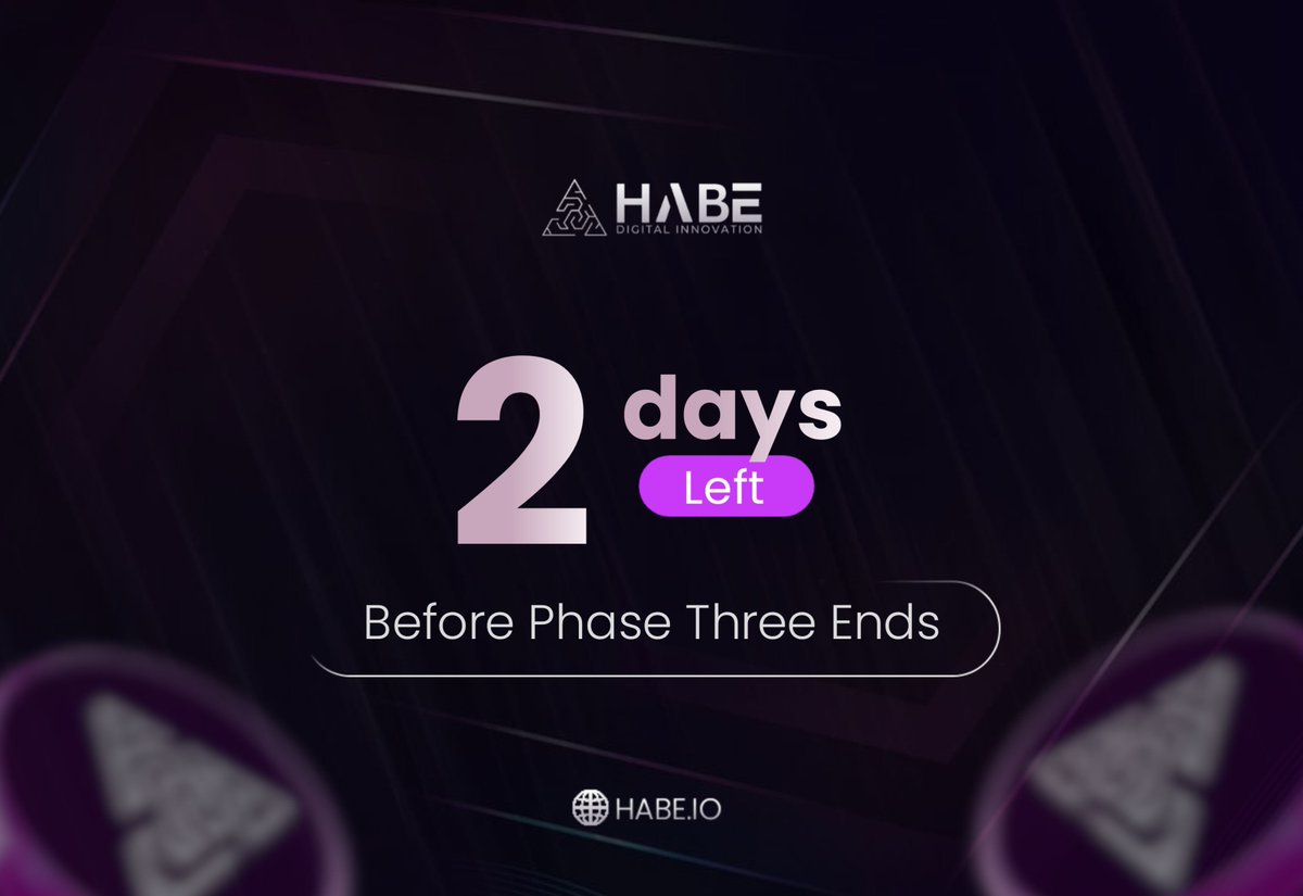 $HABE isn’t just another coin on another chain.

It’s what connects the dots between ideas, people, and momentum.

Behind every token is a growing system built to help builders launch faster, clearer, and with more support.

– Got an idea? HABE helps you refine it.
– Need a team?