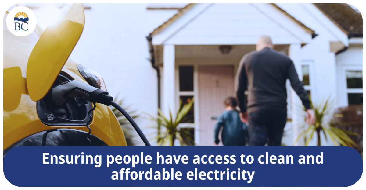 We're harnessing B.C.'s abundant natural resources to fuel our growing economy thru domestic clean-energy production.

By creating good #BCjobs, we're ensuring people can build prosperous careers in their communities while positioning us as the engine of Canada’s new economy.
1/2