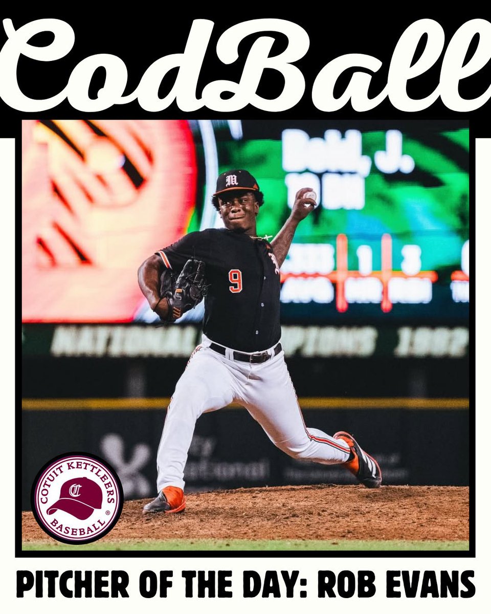 Appalachian League (@appyleague) on Twitter photo A pair of #AppyLeague alums were named the <a href="/codball/">CodBall</a> Players of the Day after big performances in the Cape Cod League on Saturday!
Tyler Myatt (<a href="/KingsportAxmen/">Kingsport Axmen</a> '24-25): 2-for-3, 1 HR, 1 2B, 4 RBI, 3 BB
Rob Evans (<a href="/GoSockPuppets/">Burlington Sock Puppets</a> '23): 5.0 IP, 2 H, 0 R, 6 K A pair of #AppyLeague alums were named the <a href="/codball/">CodBall</a> Players of the Day after big performances in the Cape Cod League on Saturday!
Tyler Myatt (<a href="/KingsportAxmen/">Kingsport Axmen</a> '24-25): 2-for-3, 1 HR, 1 2B, 4 RBI, 3 BB
Rob Evans (<a href="/GoSockPuppets/">Burlington Sock Puppets</a> '23): 5.0 IP, 2 H, 0 R, 6 K