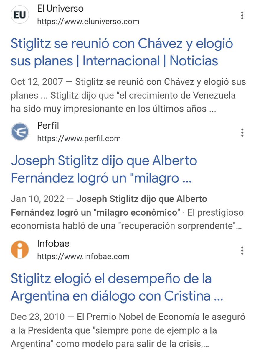 Dale ya leo la opinión de un tipo que bancó a chavez, cristina y alberto