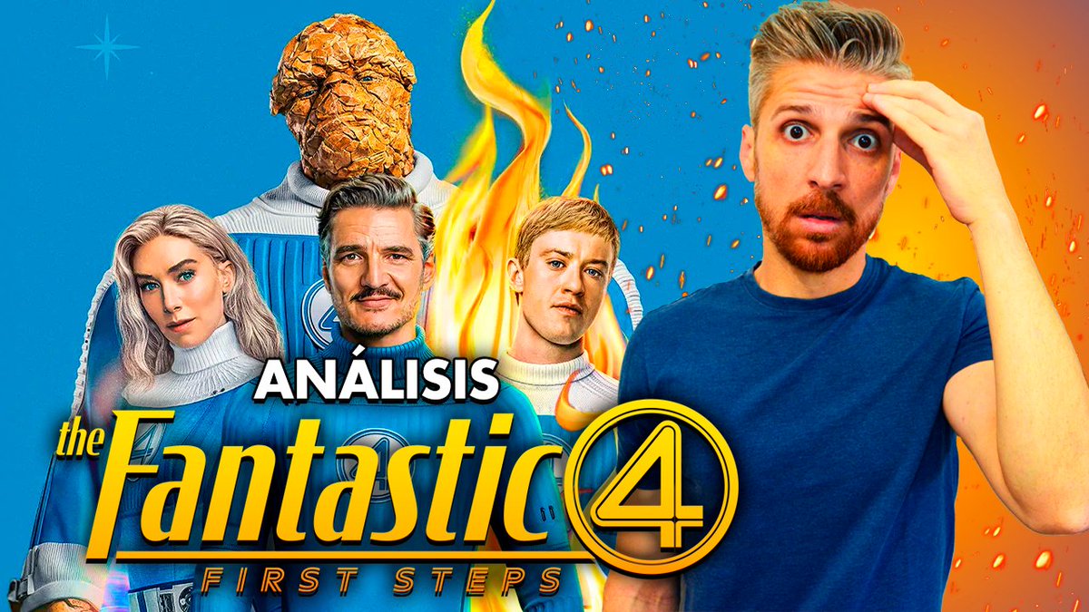 nowseed's tweet image. Ya podéis ver mi análisis de The Fantastic Four: First Steps en mi canal.

#FantasticFour #FirstSteps
youtube.com/watch?v=P7JqXw…