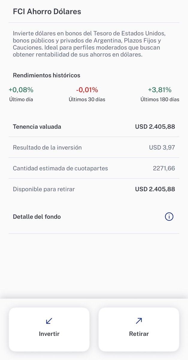 pbarbieri's tweet image. El mejor FCI en Dólares está en @uala_arg — siempre.