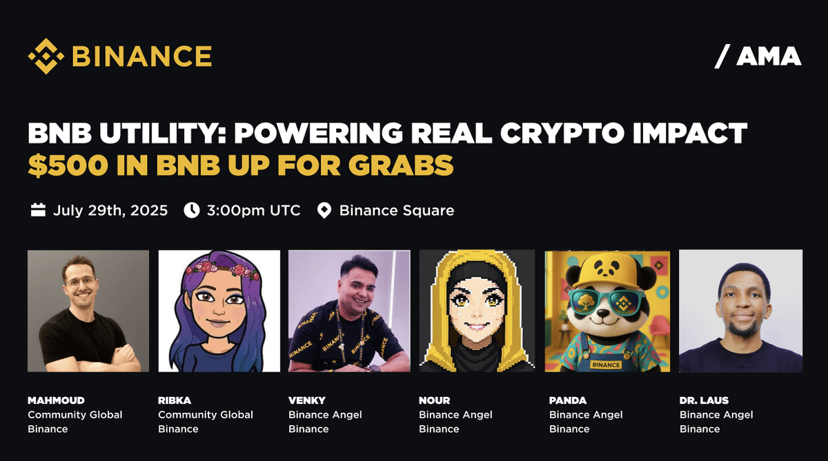 NourMash_'s tweet photo. 🚨 BIG ANNOUNCEMENT! 🚨
💥 Join us for a powerful AMA: “BNB Utility – Powering Real Crypto Impact” 💥
🔶 Tomorrow at 6:00 PM KSA time 
~ At Binance Square  @BinanceAngels ⬇️ 
Put your Reminder here :
https://t.co/ZzwdeXD9il

#BNB #Binance #CryptoAMA #BinanceAngels #BNBUtility #Web3 #Giveaway