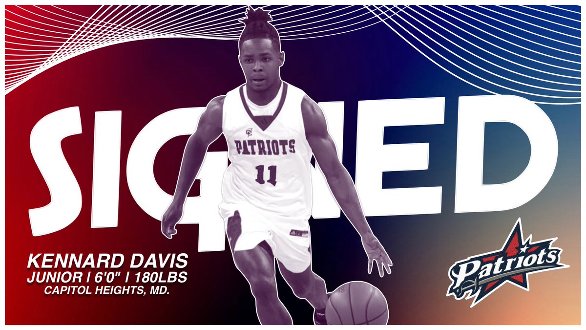 ꜰʀᴀɴᴄɪꜱ ᴍᴀʀɪᴏɴ ʙᴏᴜɴᴅ ✍️✅

We’re thrilled to have Kennard Davis join the #Patriot family. Welcome to Florence, SC.!

#SwampEm! /// #ThreeStripeLife! | #GoPatsGo! | #TheNextRightThing!
