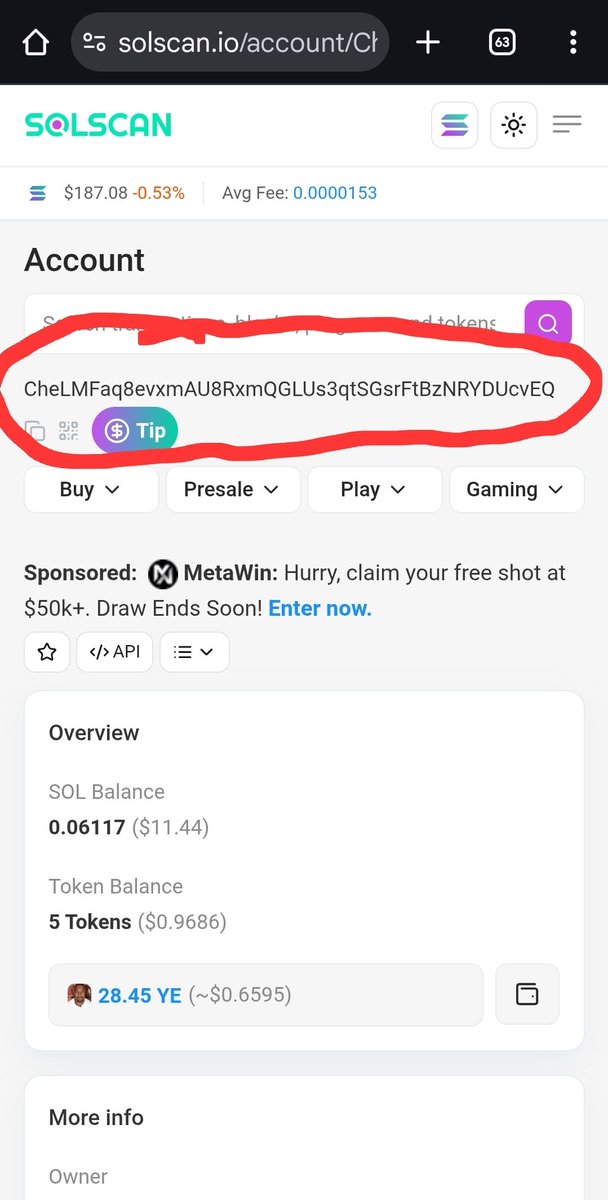 MichaelIvie16's tweet photo. Here is tbe subversive wallet that robbed me and many others of #jproof and #solana #realstewpeters This is an ongoing thing that continues right now. Go have a look. #solana should have already put a stop to this by now. #phantom is probably responsible too their plat. https://t.co/XjEl1Q9FuF