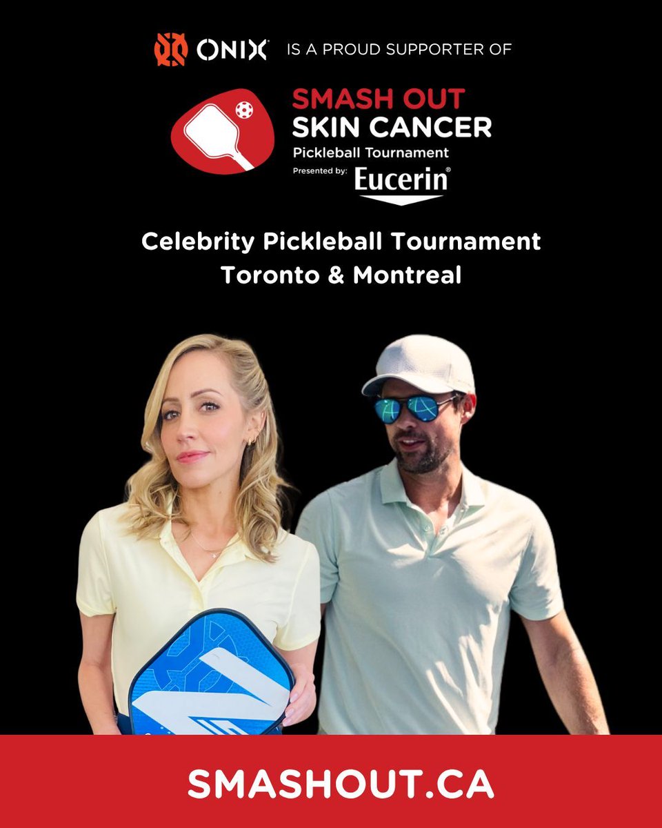 This UV Awareness Month, serve up something meaningful. ☀️
@onixpickleball is donating a portion of all pickleball paddle and eyewear sales this July to Melanoma Canada!

🎾 Grab your gear now: onixpickleballcanada.com

🤝 Your purchase supports our Sun Guardians Grant Program,