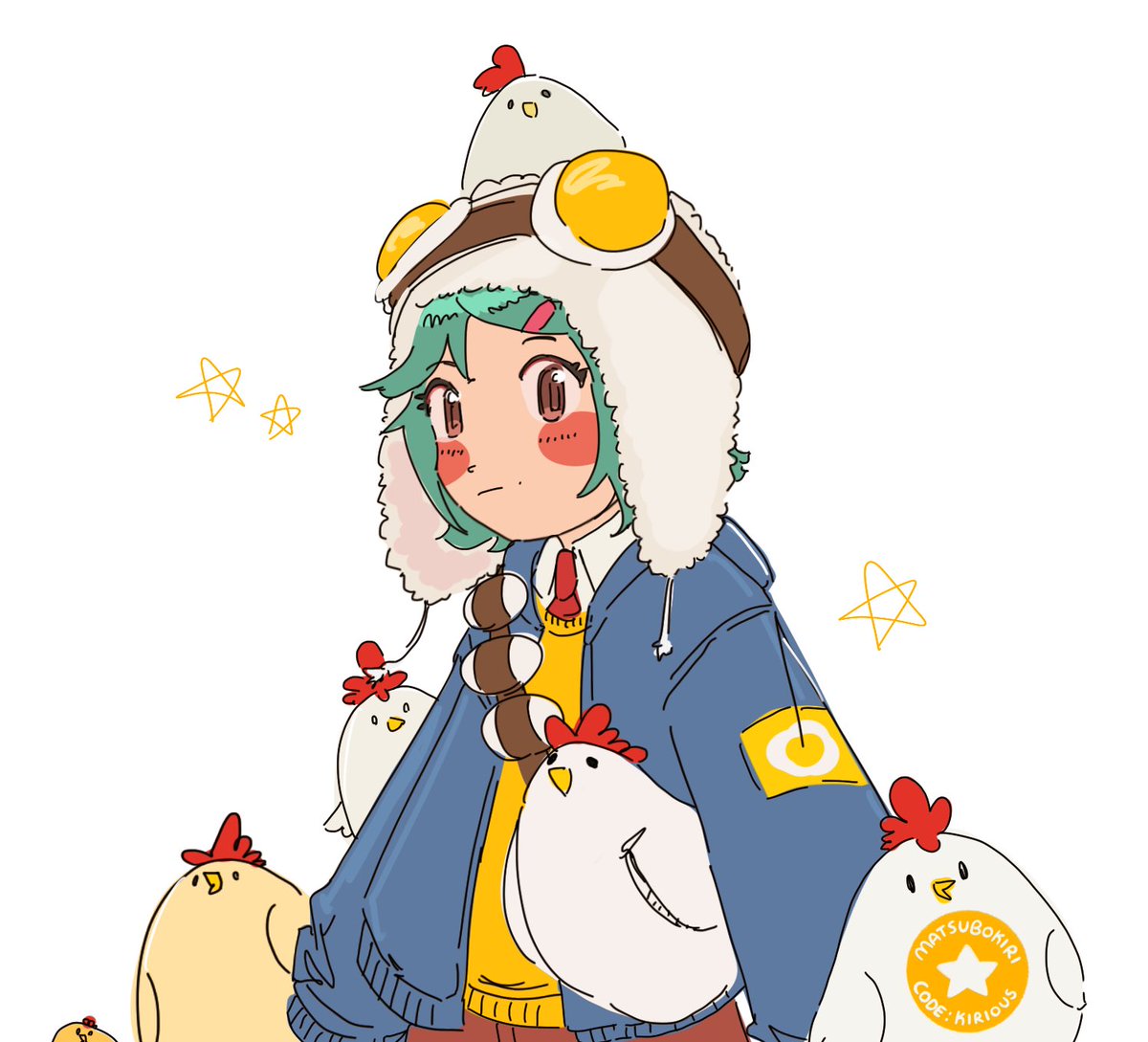 matsubokiri's tweet image. Chicken army Hensey ๐โญ๏ธ
#FortniteArt #EpicPartner