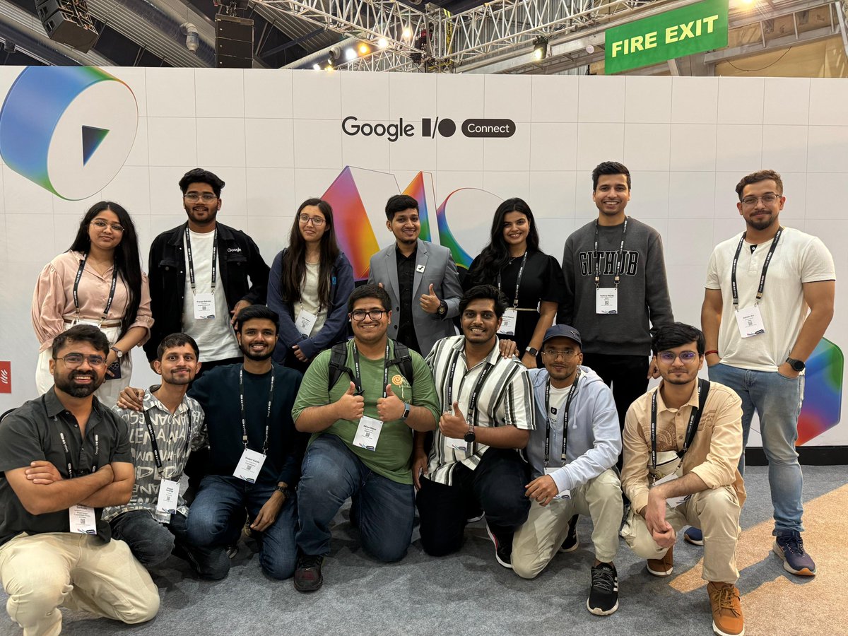 Vinayak Gavariya (@vinayakgavariya) on Twitter photo it's always nice to meet friends at tech events.
good to catch up with <a href="/adityaoberai1/">Aditya Oberai</a> <a href="/vedantstwt/">Vedant Kakde</a> <a href="/carrycooldude/">Kartikey Rawat</a> <a href="/yashrajnayak/">Yashraj Nayak</a> <a href="/ritviii/">Ritvi</a> <a href="/HowDevelop/">Shivay Lamba</a> & others.
couldn't click much pictures but had fun representing <a href="/SarvamAI/">Sarvam AI</a> & showcasing Sarvam Models and APIs to dozens of folks it's always nice to meet friends at tech events.
good to catch up with <a href="/adityaoberai1/">Aditya Oberai</a> <a href="/vedantstwt/">Vedant Kakde</a> <a href="/carrycooldude/">Kartikey Rawat</a> <a href="/yashrajnayak/">Yashraj Nayak</a> <a href="/ritviii/">Ritvi</a> <a href="/HowDevelop/">Shivay Lamba</a> & others.
couldn't click much pictures but had fun representing <a href="/SarvamAI/">Sarvam AI</a> & showcasing Sarvam Models and APIs to dozens of folks
