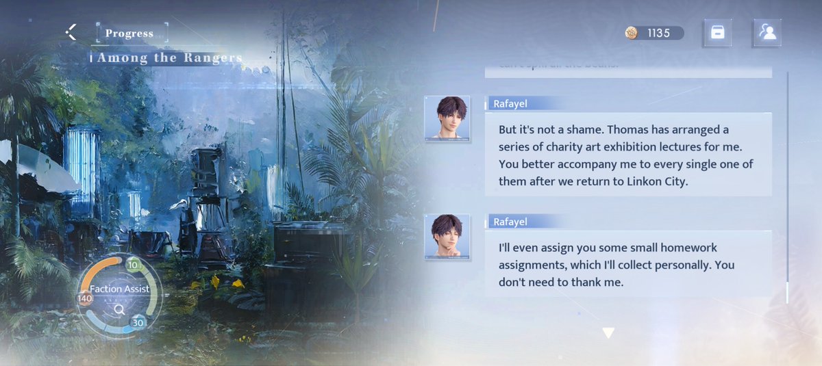 eventid1ngs's tweet image. I giggled at this bit hehehe...
My need to write Professor Rafayel grows stronger with every passing day 🔥