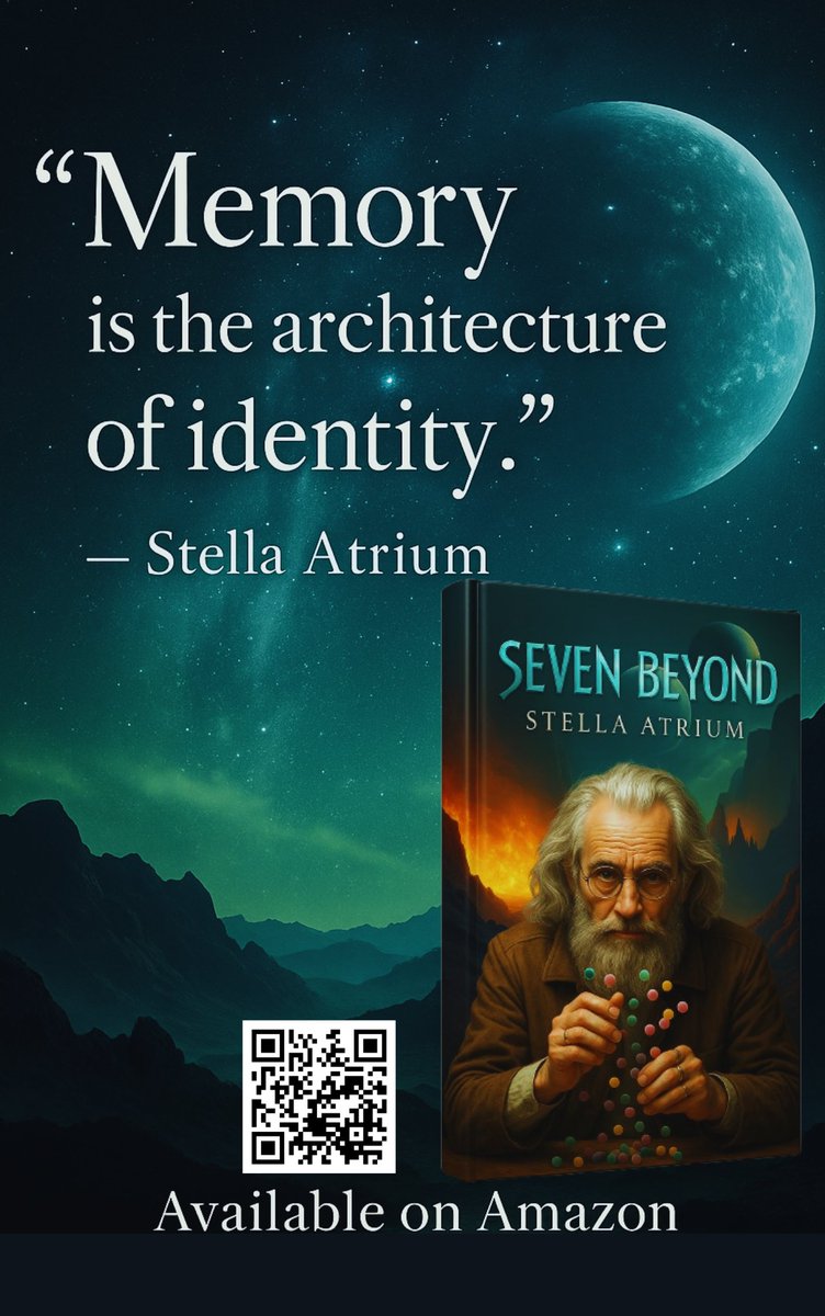 For readers who crave sci-fi with depth — exploring identity, memory, and meaning across galaxies. #PhilosophicalSciFi #LiterarySF #SpeculativeFiction 

amazon.com/dp/B0B8BC3XVW