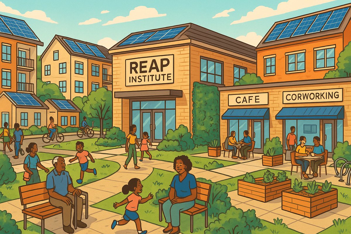 reap_institute's tweet image. REAP Institute is reimagining what community means — with housing, coworking, wellness, and opportunity all in one place.
Equity isn’t just a goal — it’s the design.

#REAPInstitute #EquityInAction #CommunityDriven #BlackLedDevelopment