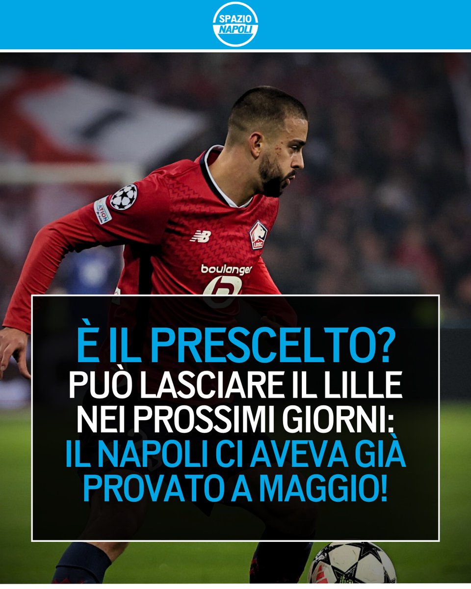 Spazio_Napoli's tweet image. Dan Ndoye al Nottingham, il Napoli torna su Zhegrova del Lille 🤔
Stando a quanto riportato da Fabrizio Romano, il calciatore resta in uscita dal Lille e dovrebbe partire in questa sessione di mercato ✈️
I primi contatti ci sono stati già a maggio, gli azzurri però hanno poi…