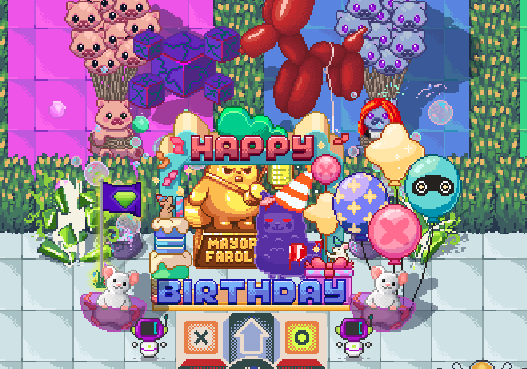j_merchan's tweet photo. ¡Feliz cumpleaños al Mayor @FarollGMC ! 🥳🎉 

Hasta con gorrita de cumpleaños para celebrar jajaja 

@GGSDAO_ES @GGS_DAO @zombinaaaaa https://t.co/vkpADQPEC6