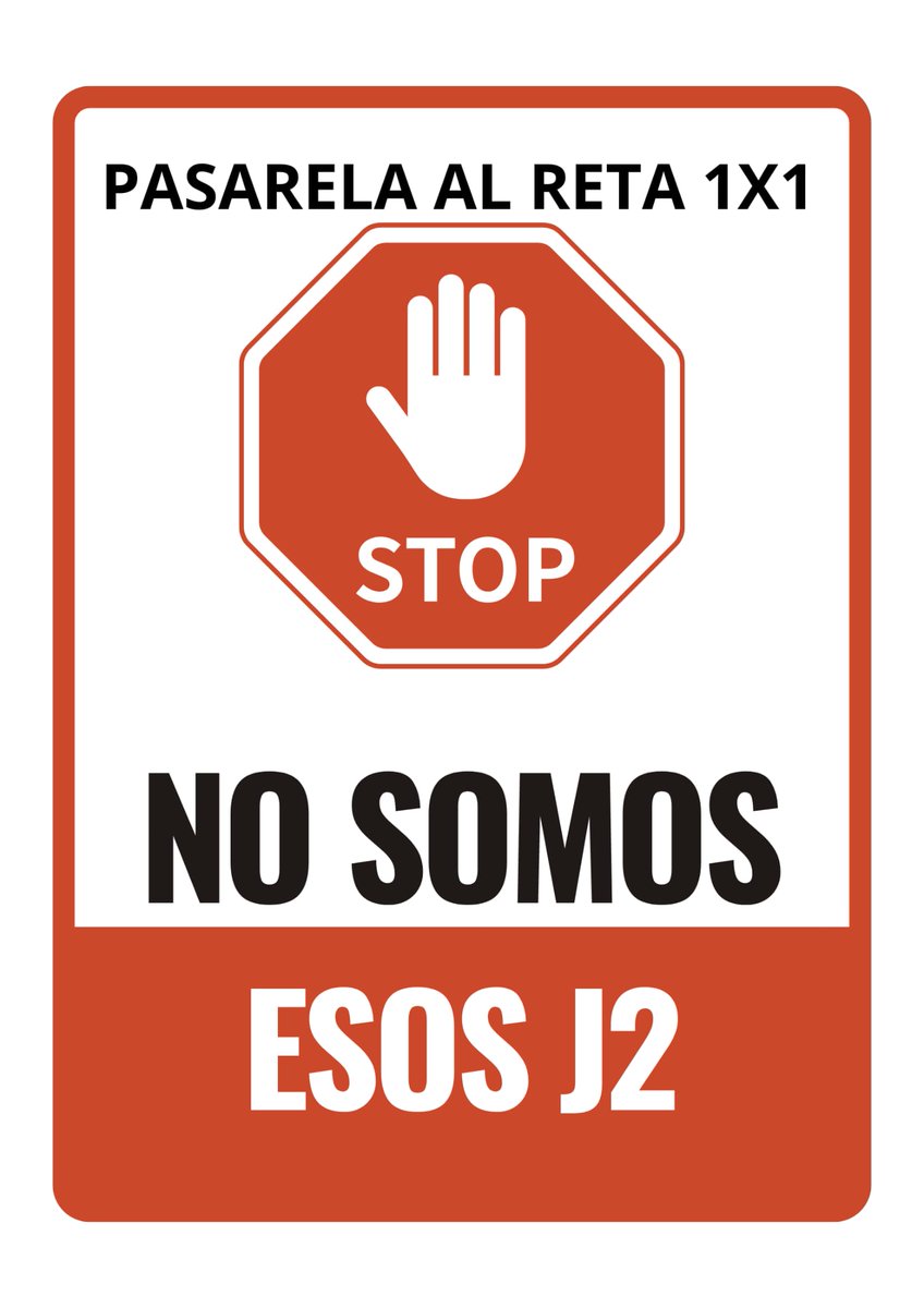 #NosomoseseJ2 que sólo sabe agredir y faltar al respeto. El que no construye nada, solo destruye. Esto no va de siglas no va de a ver quién la dice más gorda, esto es serio, es la Pasarela 1*1 para todos. Basta!