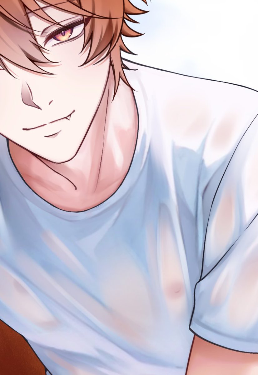 Tomoe_VT's tweet image. Wet T-Shirt anyone?