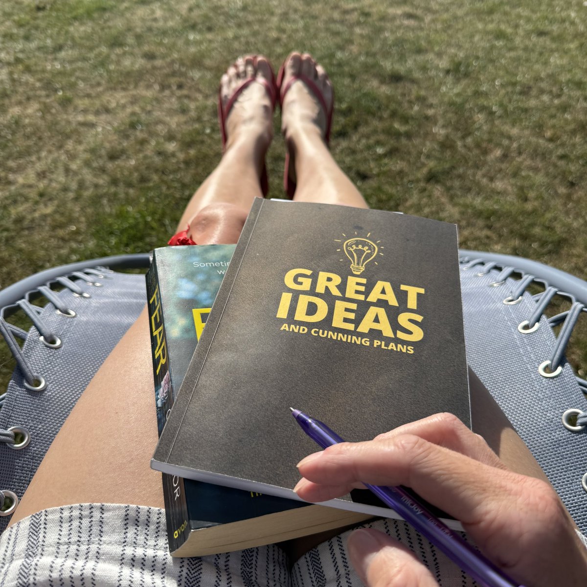 gemmaEdenham's tweet image. Welcome to my garden office ☀️
