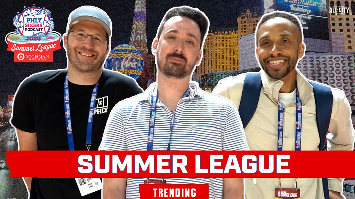 PHLY Sixers (@phly_sixers) on Twitter photo Itching to see BEHIND THE SCENES at LV Summer League? 👀🏀
📽️Check out our ViDoc– NOW LIVE youtu.be/IHGvT77OORs
<a href="/RothmanOrtho/">Rothman Orthopaedics</a> Itching to see BEHIND THE SCENES at LV Summer League? 👀🏀
📽️Check out our ViDoc– NOW LIVE youtu.be/IHGvT77OORs
<a href="/RothmanOrtho/">Rothman Orthopaedics</a>