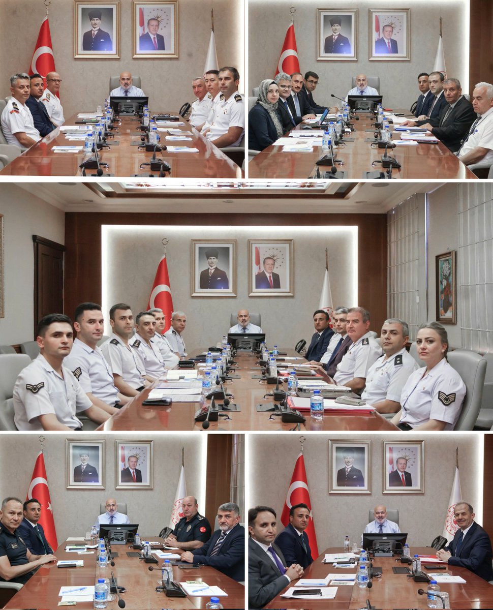 Sahil Güvenlik Komutanlığı, Nüfus ve Vatandaşlık İşleri Genel Müdürlüğü, Destek Hizmetleri Dairesi Başkanlığı, Polis Akademisi Başkanlığı ve Jandarma ve Sahil Güvenlik Akademisi Başkanlığı ile gerçekleştirdiğimiz çalışma toplantılarında, ilgili birimlerimizin yürüttüğü