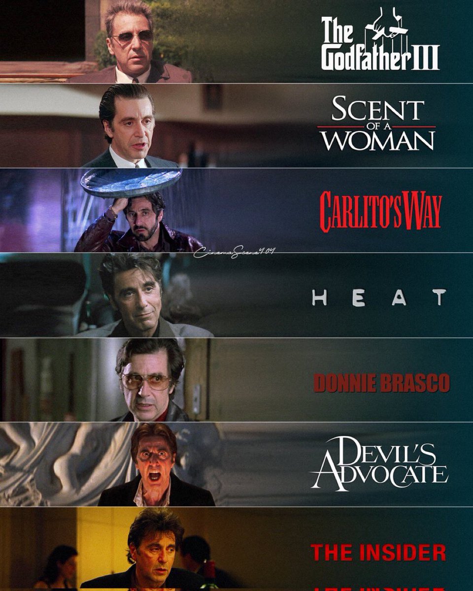 آل باتشينو التسعينات .. خارق للعادة