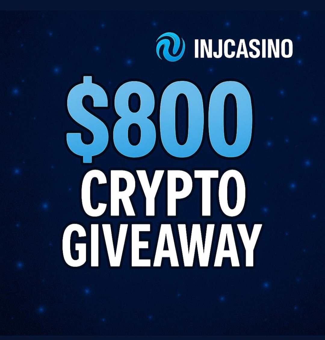 🔥 $800 CRYPTO GIVEAWAY 
Partnered with <a href="/themayorofife/">THE MAYOR OF IFE</a>

To Enter:
✅ Follow <a href="/injcasino/">Injcasino.io - NO KYC</a>
✅ Like + Retweet
✅ Tag 2 friends who love crypto or casino

🎁 Everyone who enters gets $10 play credit (comment INJCasino username).

⏰ Ends in 7 days — don’t miss it!