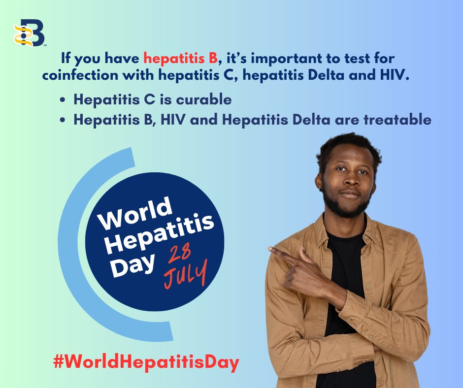 📅July 28 is #WorldHepatitisDay! Hepatitis B &amp; C are serious—but preventable, treatable &amp; even curable. 

This year’s theme: Let’s Break It Down ✔️ Get tested ✔️ Vaccinate newborns ✔️ Talk to your provider ✔️ Stop stigma with facts 

Together, we protect lives. 💛