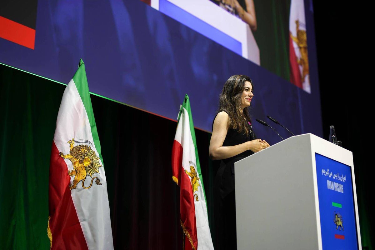 “When a nation is silenced, its exiles become its voice.
And when those voices unite — tyrants tremble.”
— From Munich, for Iran

Humbled and honored to stand among hundreds of brave, dedicated, freedom-loving compatriots — writing history in #Munich at the Convention of National
