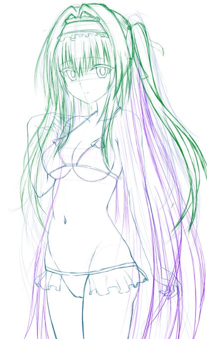 ヤミちゃん ラフ 