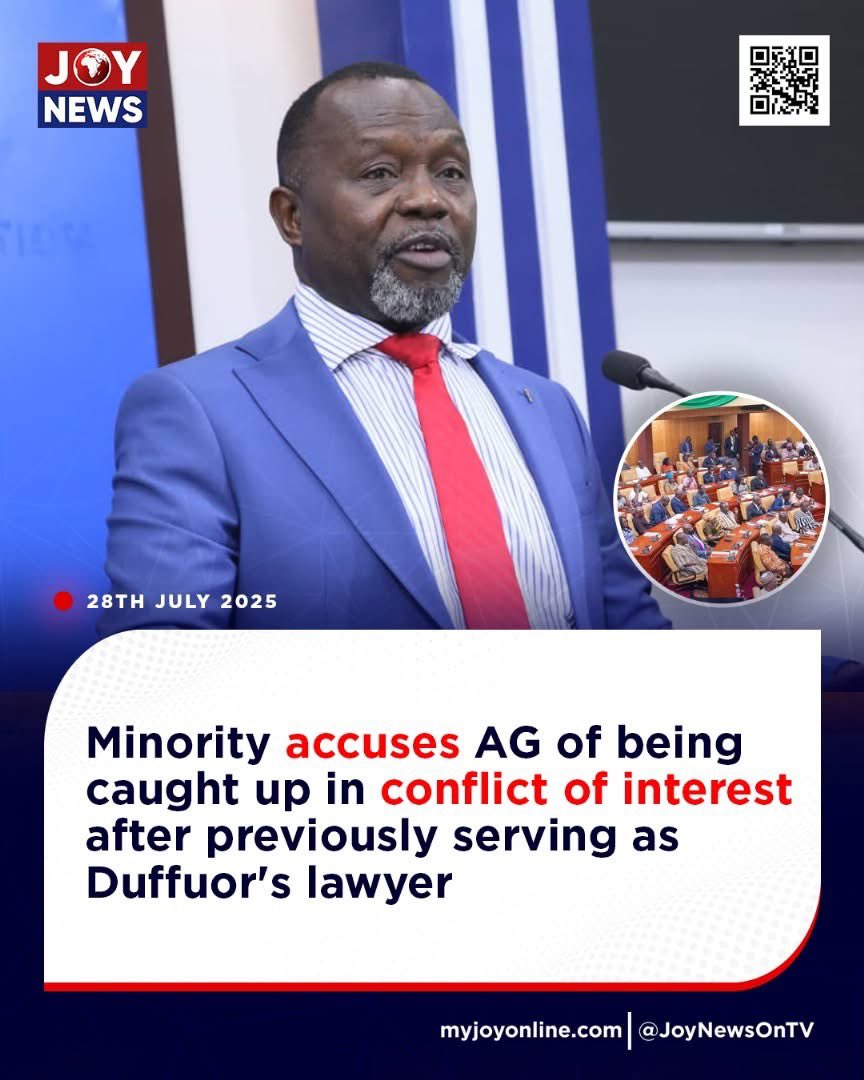 BureauNpp's tweet image. Chief Clearing Agent:
The Attorney General, who once served as the defense lawyer in this very case while in opposition, has now used his position to free his former client.
Ghana is becoming a state where conflict of interest is no longer a scandal, it’s the norm.